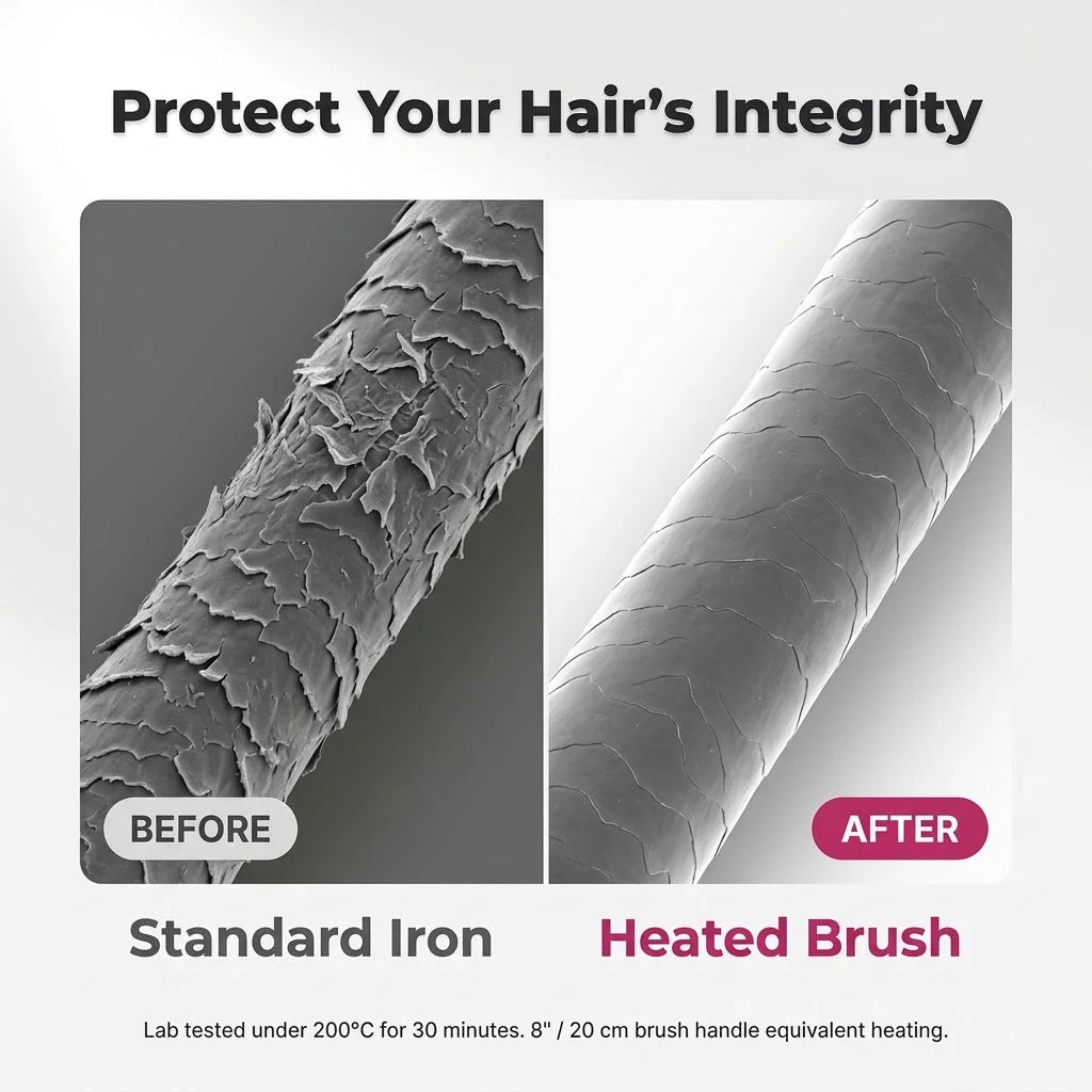 Brosse Lissante Pro Lisse Élégant et Coiffé en Quelques Minutes — photo 3
