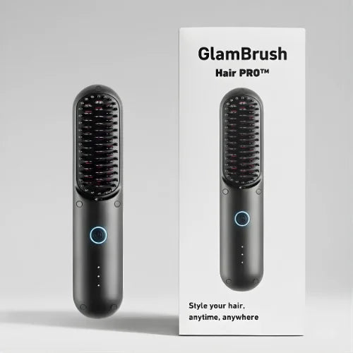 Brosse Lissante Pro Lisse Élégant et Coiffé en Quelques Minutes — Noir, photo 9