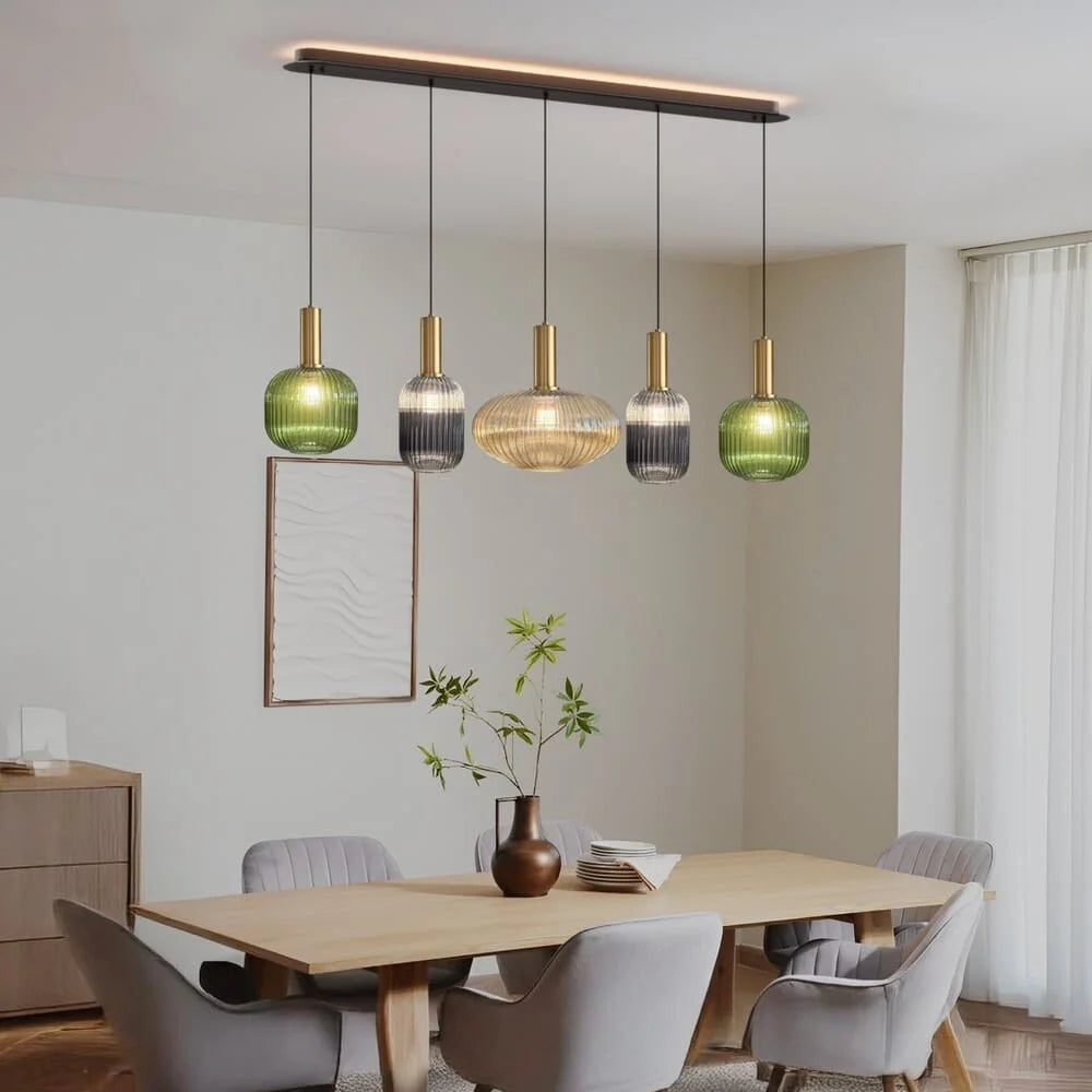 Suspension Chic En Verre Vintage — photo 5