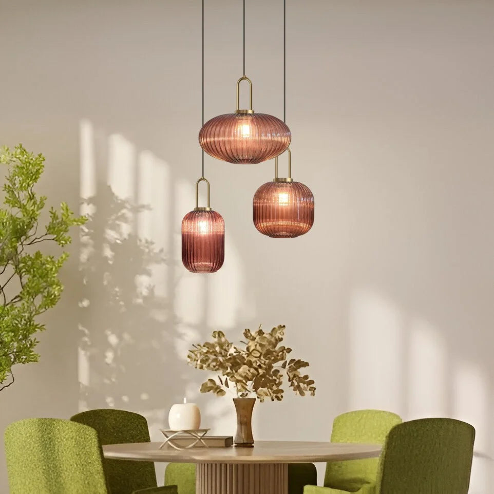 Suspension Chic En Verre Vintage — photo 15